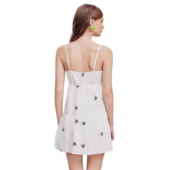 NWT Cider Floral Embroidered Mini Dress Medium - Picture 3 of 7